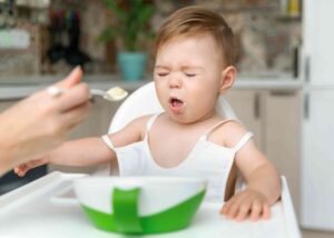 Deficiency of iron in toddlers