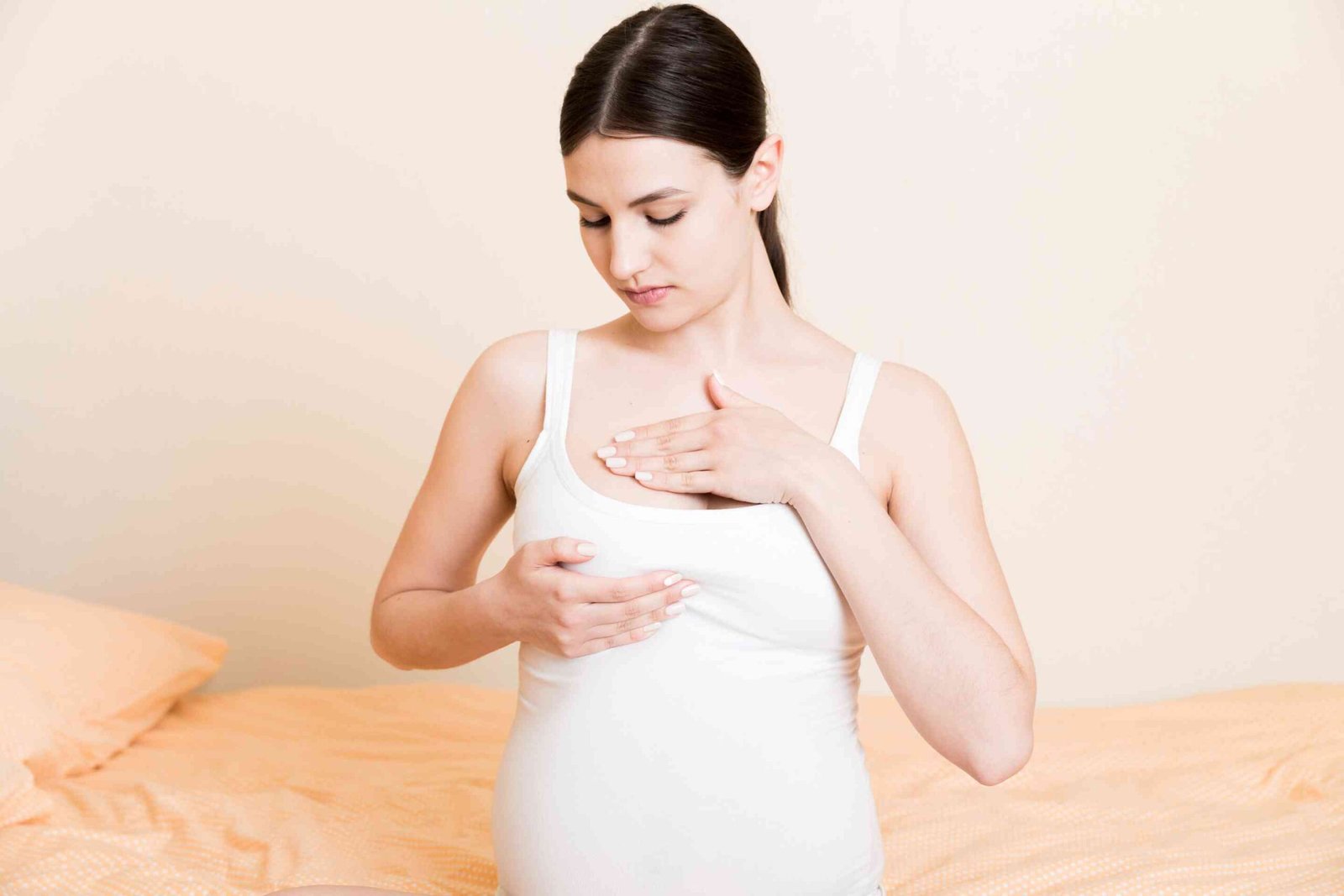 breast changes in pregnancy