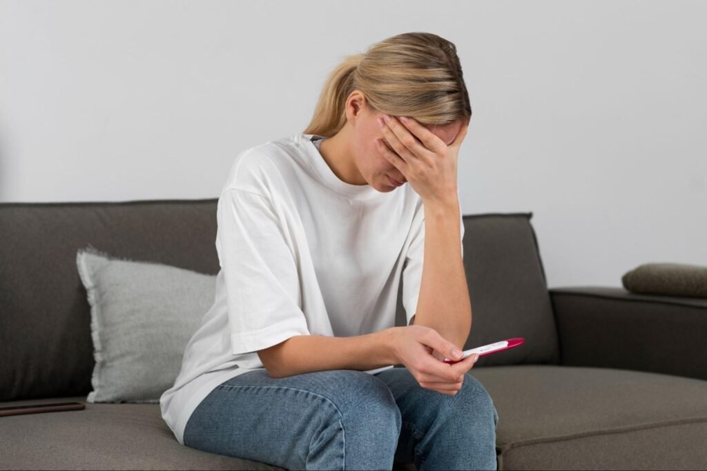 PCOS affecting female fertility and ovulation